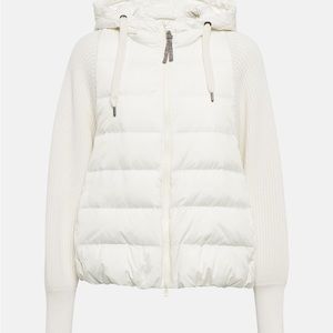 Wool and cashmere-blend knit jacket IT36 US0